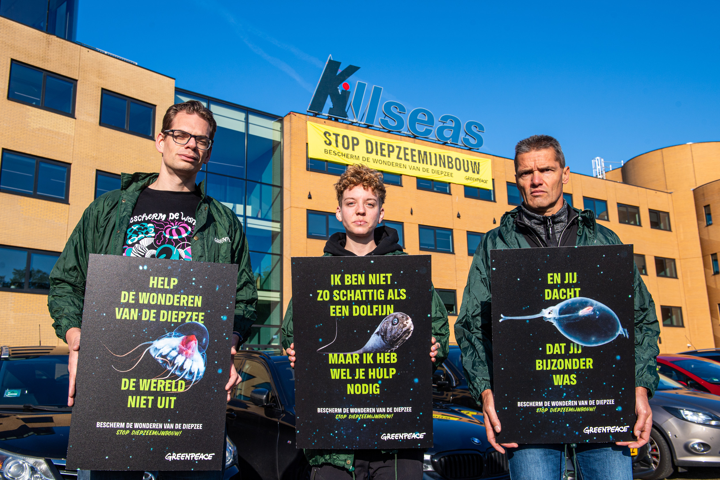 foto van sijmen die weer protesteerd
